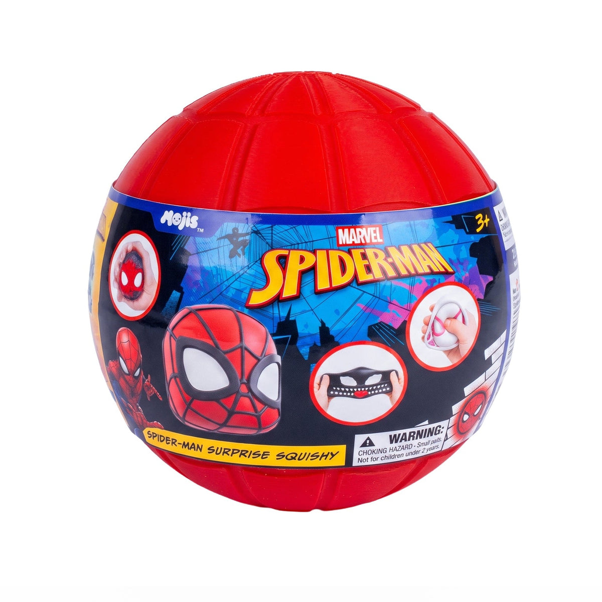 Spider-Man Surprise Squishes, 8 Pack